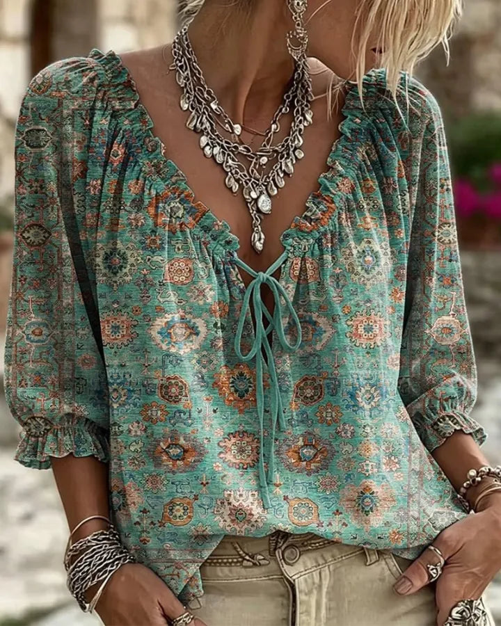 CELIONI Blouse Fluide & Légère