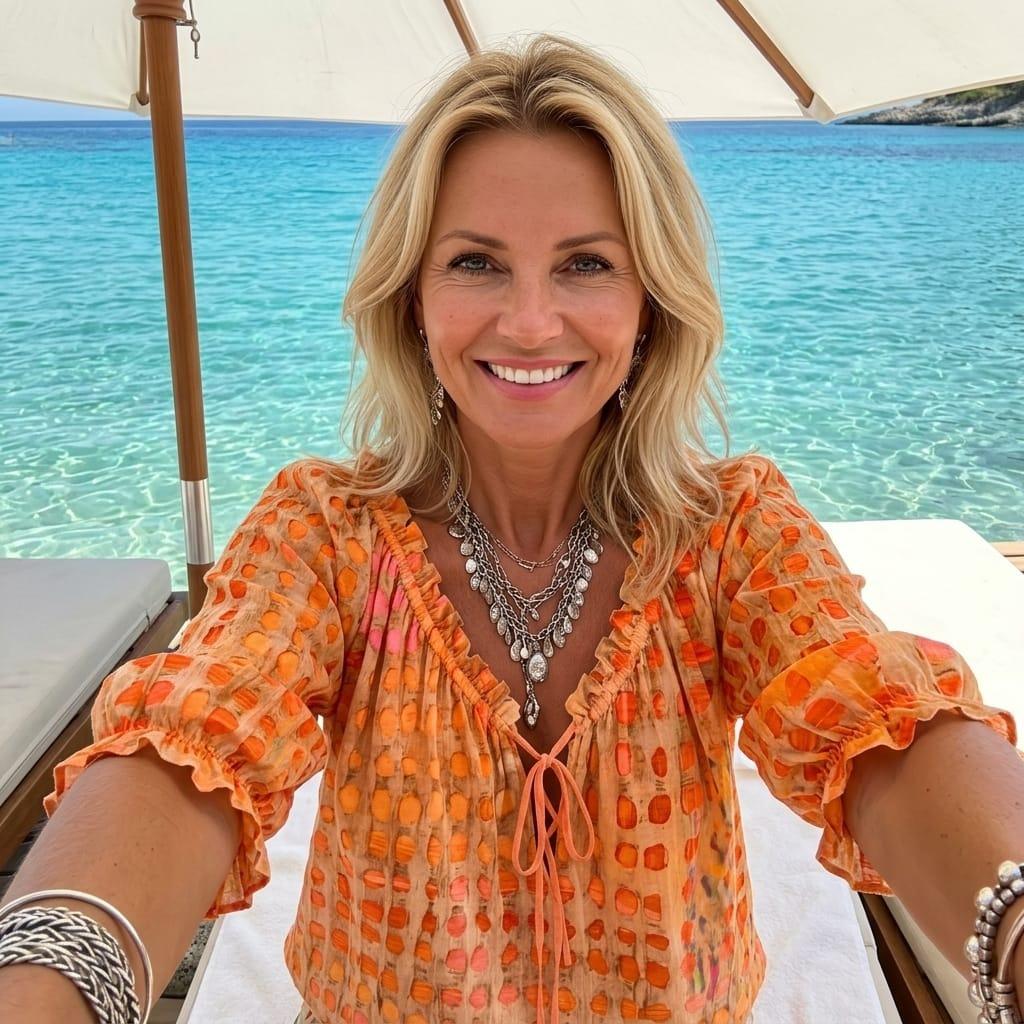 CELIONI Blouse Fluide & Légère