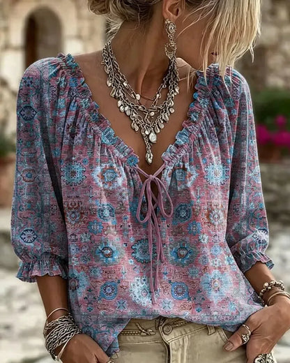 CELIONI Blouse Fluide & Légère