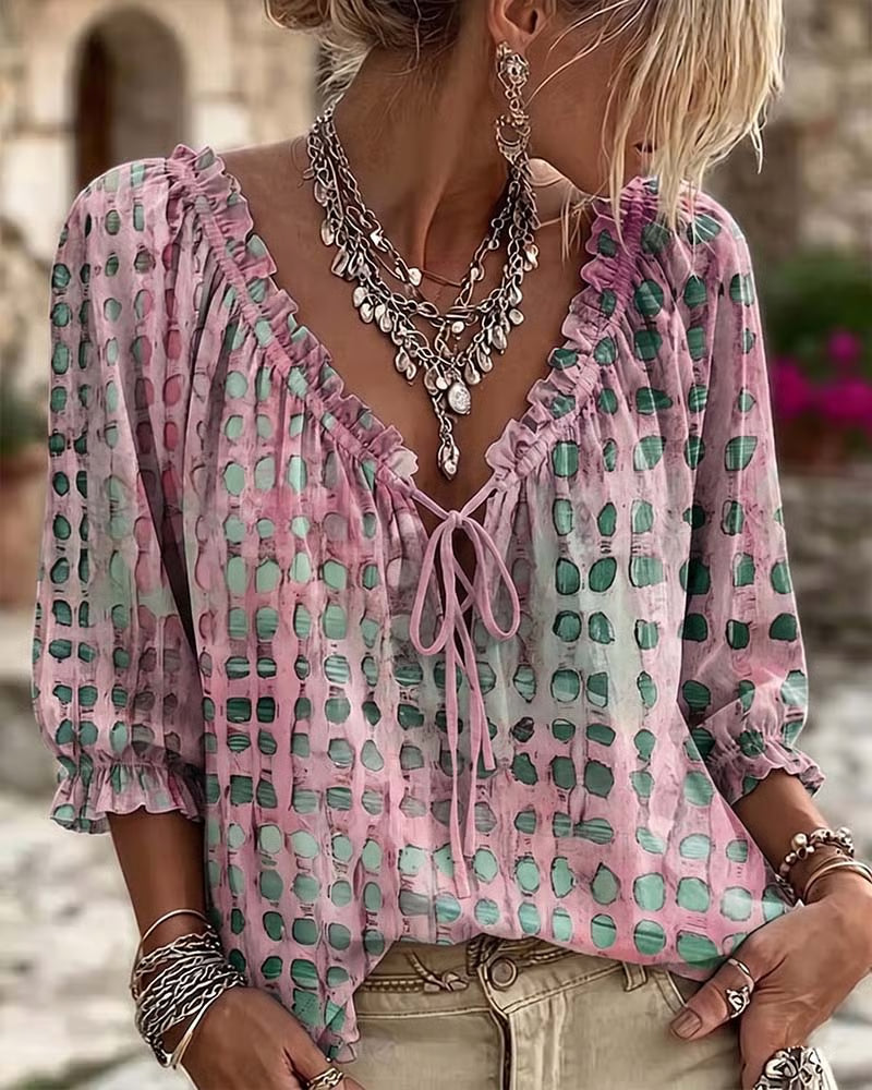 CELIONI Blouse Fluide & Légère