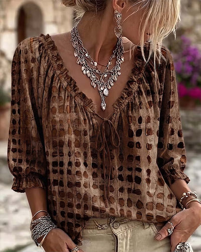 CELIONI Blouse Fluide & Légère