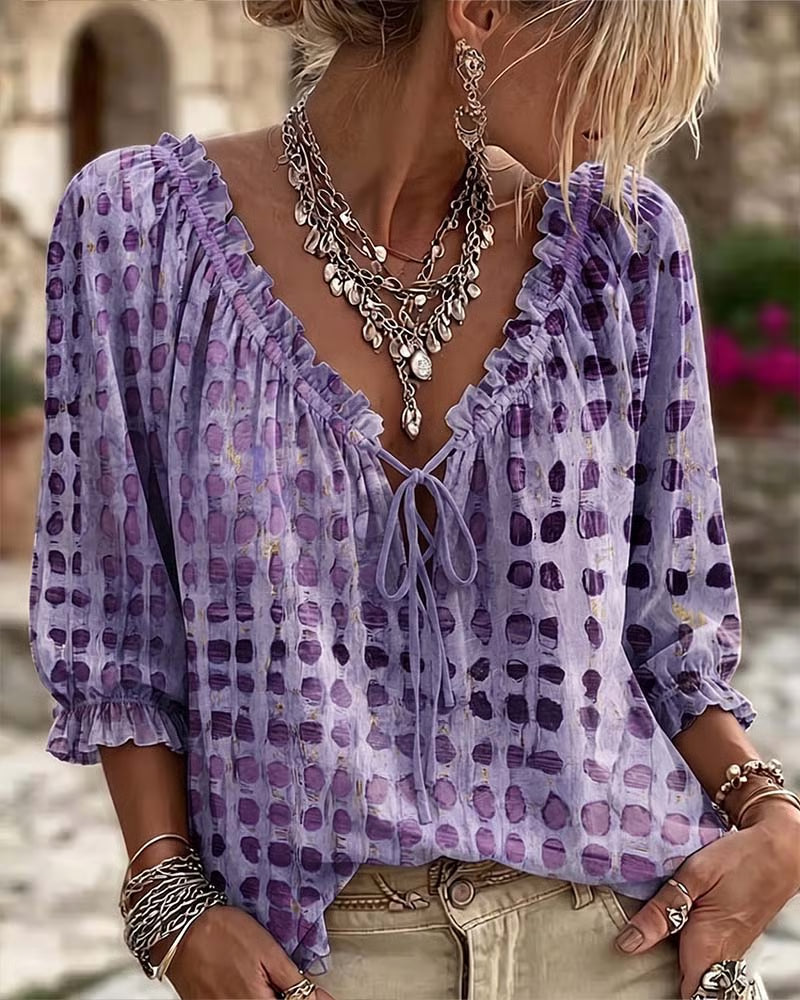 CELIONI Blouse Fluide & Légère