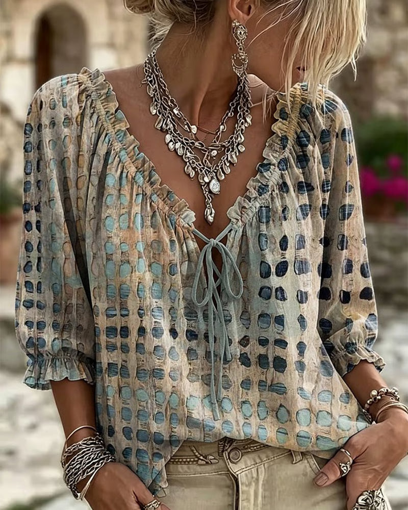 CELIONI Blouse Fluide & Légère