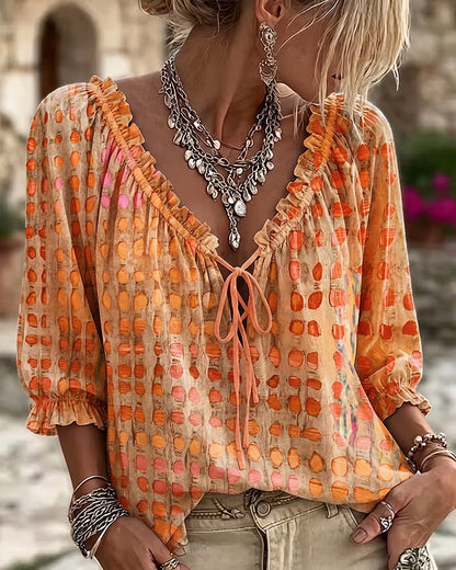 CELIONI Blouse Fluide & Légère